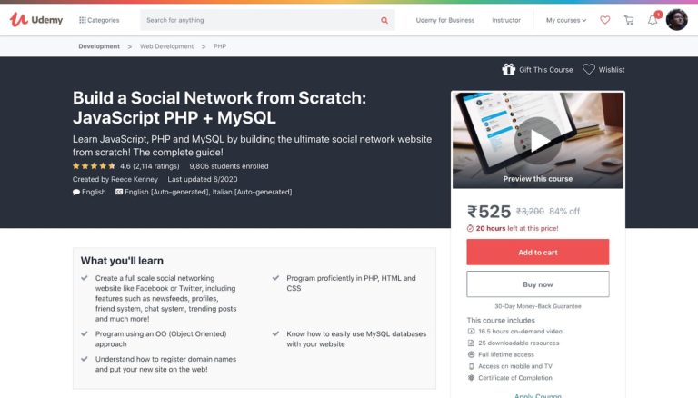 Construisez un réseau social avec PHP