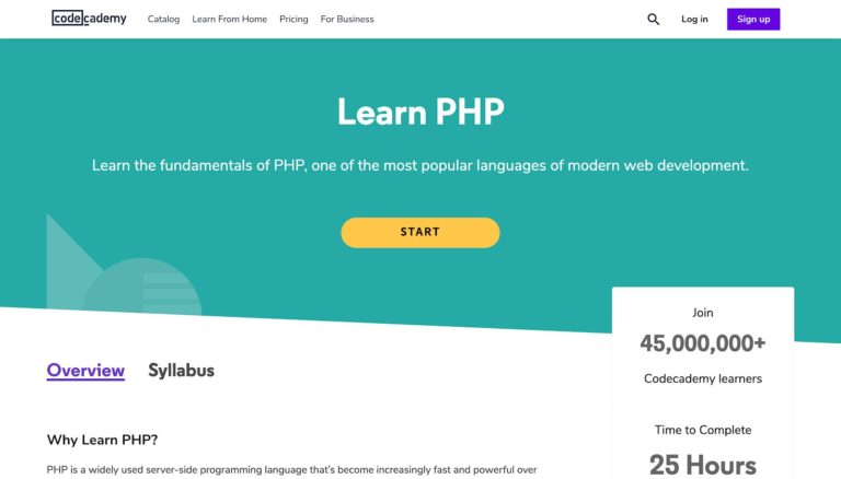 Apprenez la codecademy PHP